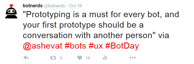 bot day prototyping